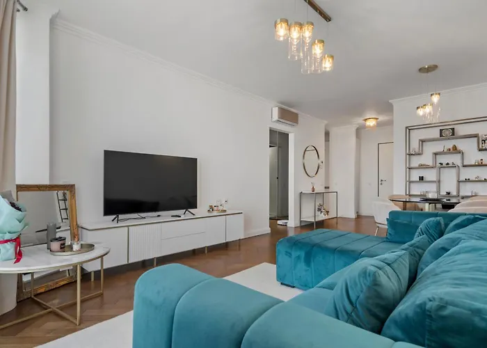 Luxury Living In Floreasca - Amazing Views * Бухарест