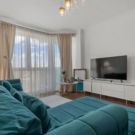 Luxury Living In Floreasca - Amazing Views 아파트 부쿠레슈티