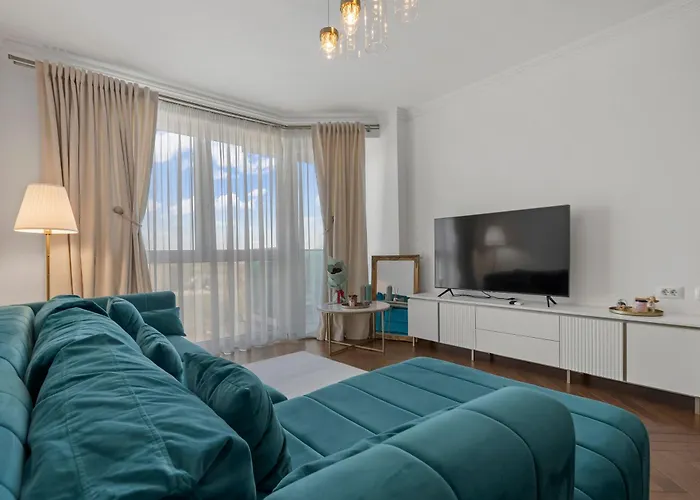 Luxury Living In Floreasca - Amazing Views Apartamento Bucareste